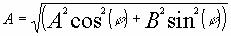 Hm=sqrt(Am^2+Bm^2)